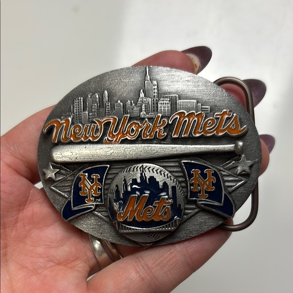 Other - New York Mets Siskiyou 1990‎ Belt Buckle